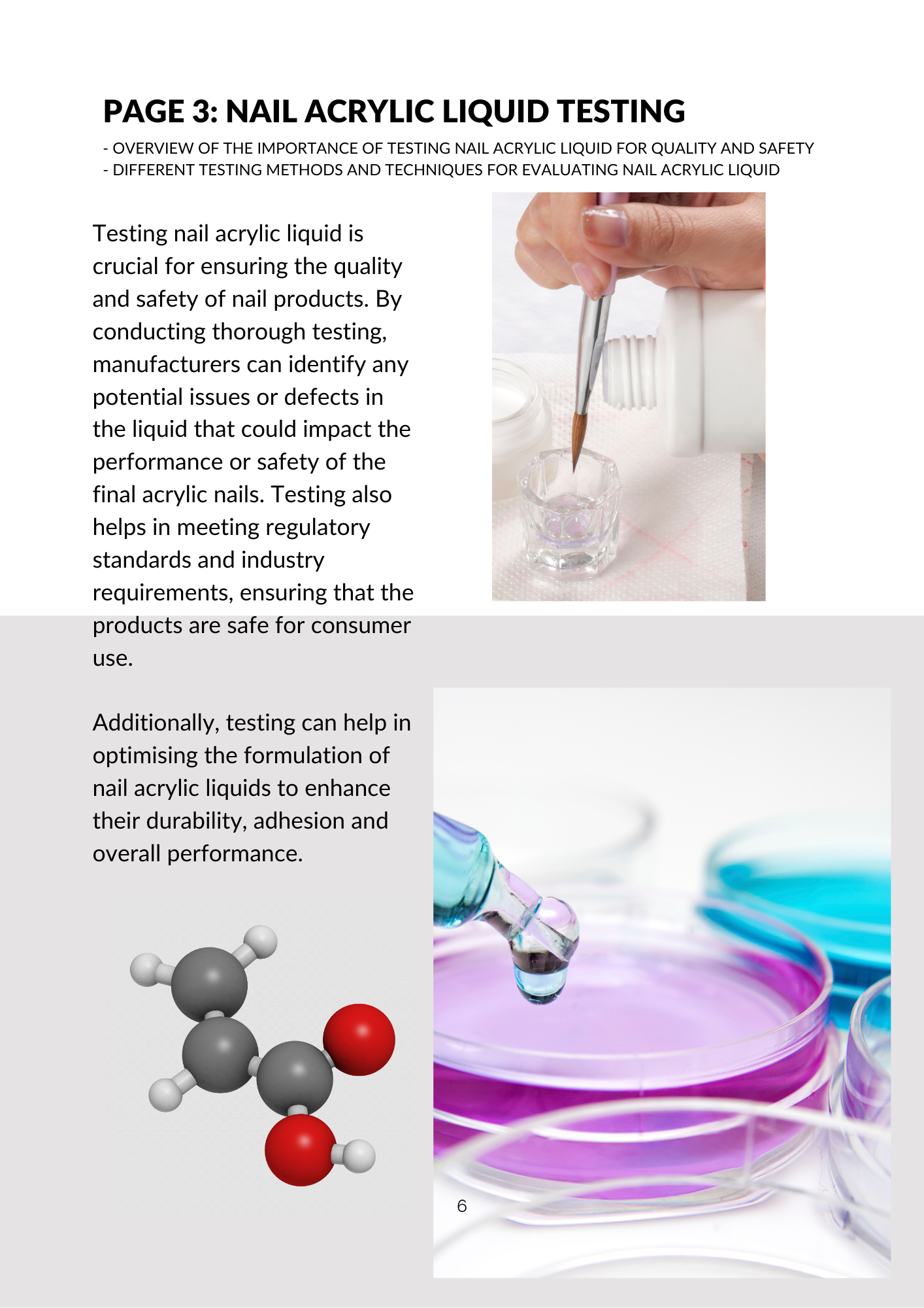 "Acrylic Innovations: Monomer-Polymer Breakthroughs”.